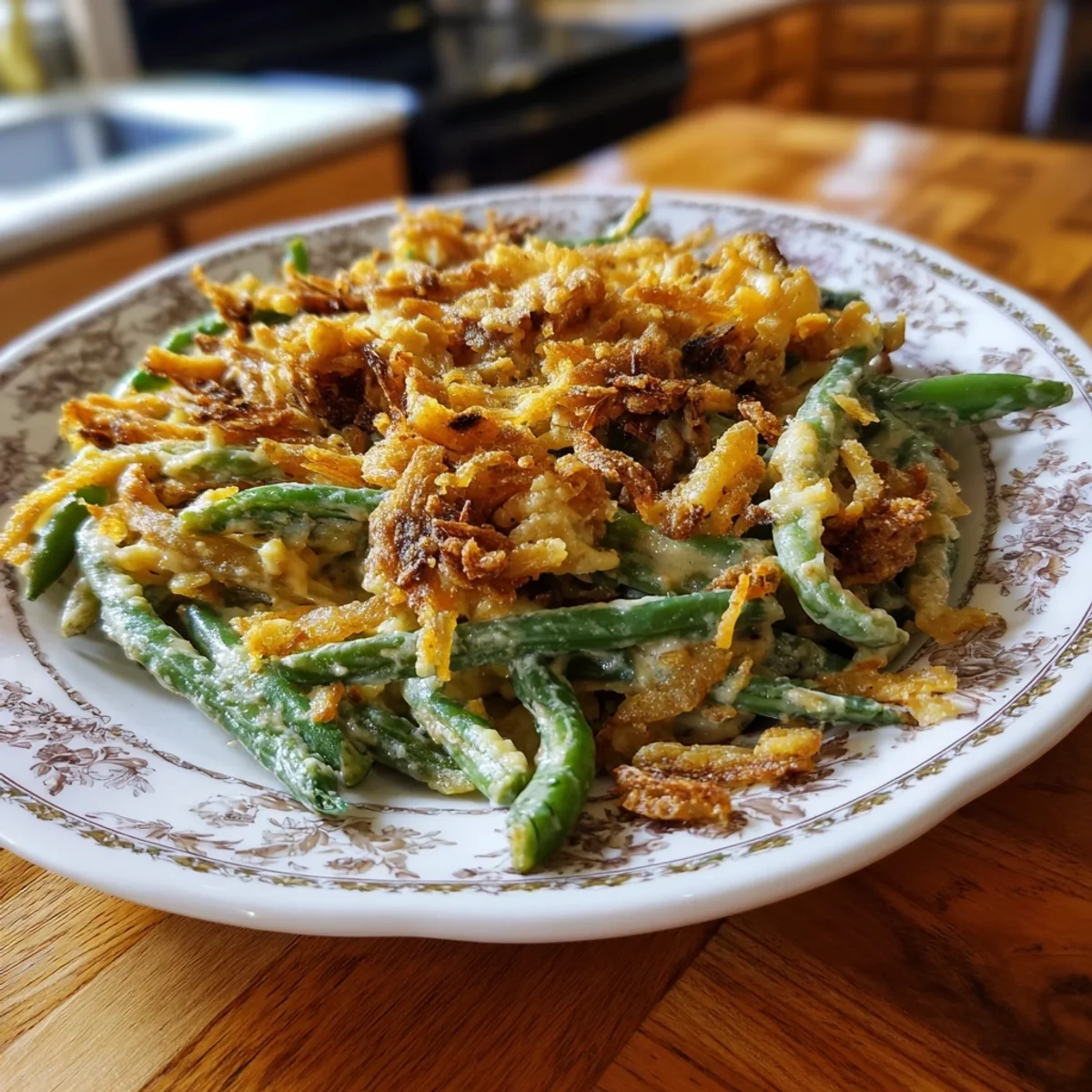 Easy Green Bean Casserole Recipe: Creamy & Classic