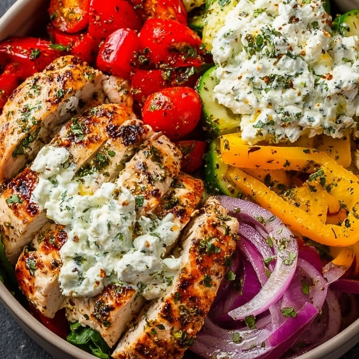 Flavorful Greek Chicken Bowls for Meal Prep