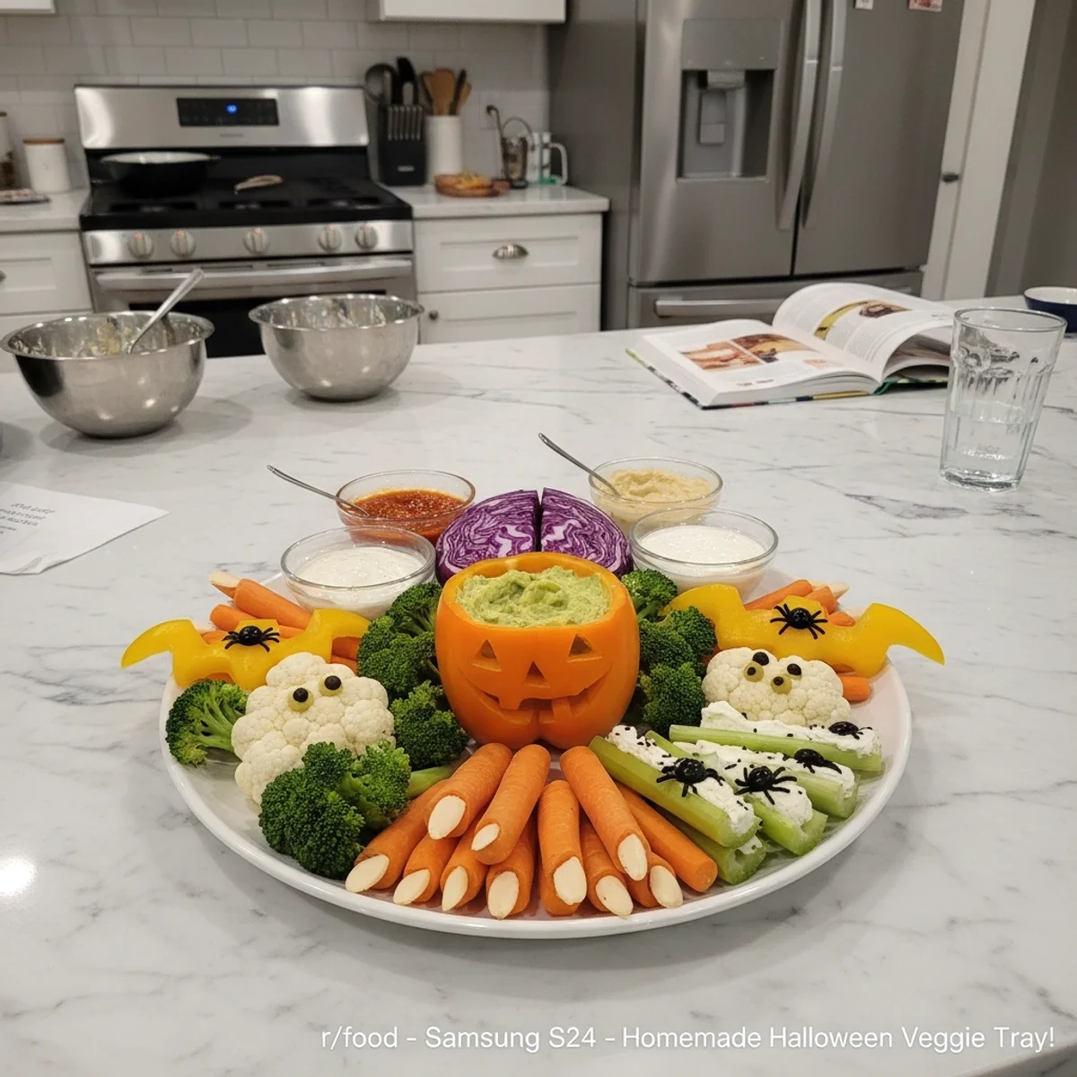 Fun Halloween Veggie Tray Ideas: Spooky, Simple, & Wholesome