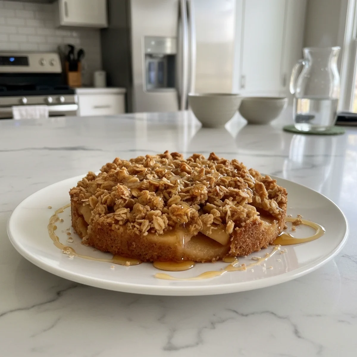 Healthy Baked Apple Oat Crisp: A Sweet Morning Treat