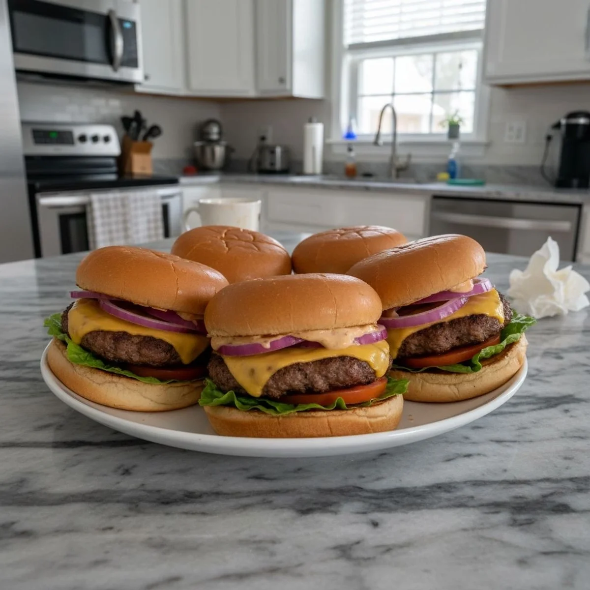 Hearty Hamburger Sandwiches: My Simple Skillet Supper