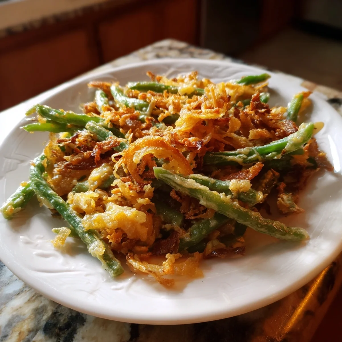 Homestyle Green Bean Casserole for the Holidays