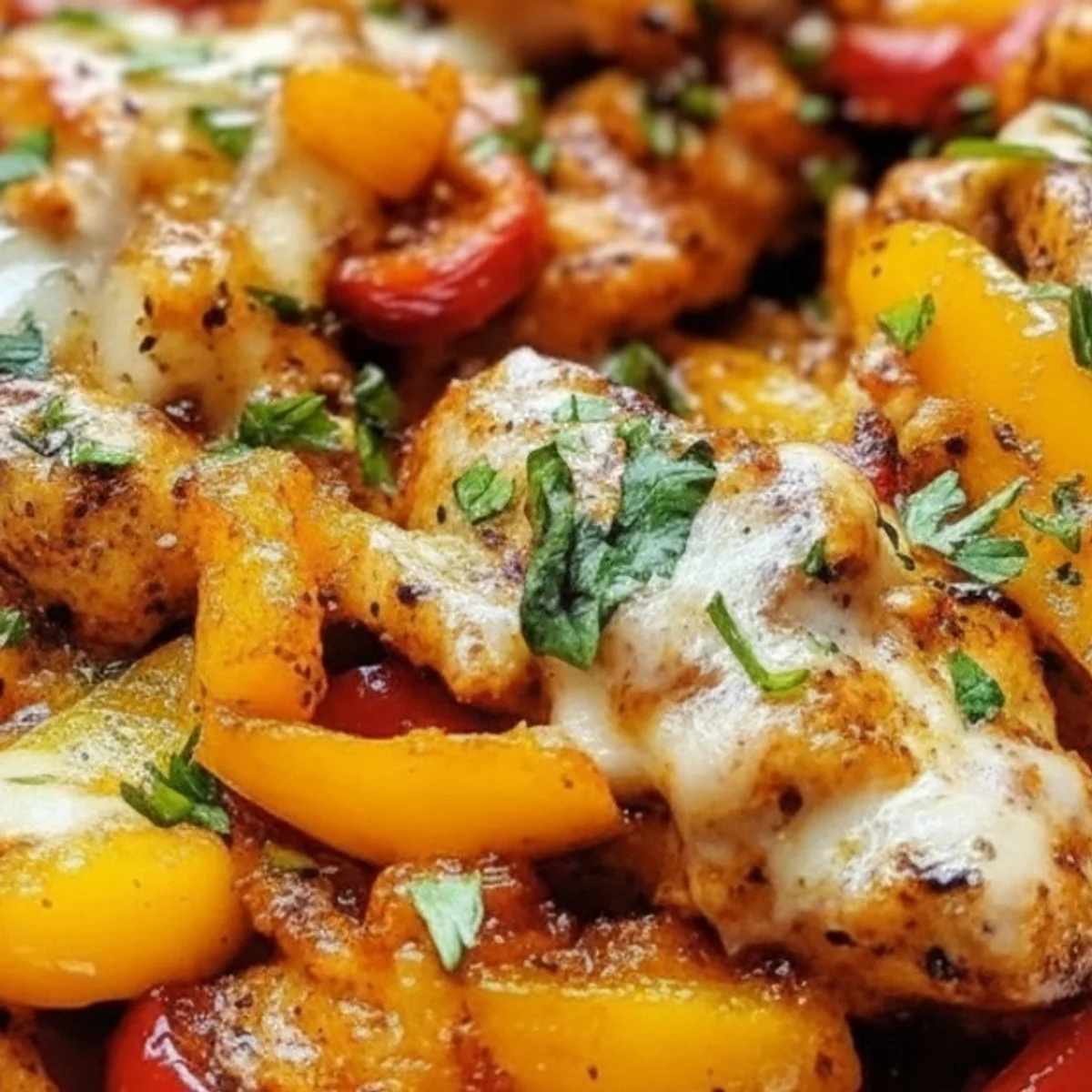 Irresistible Flavorful Cajun Chicken with Sweet Bell Peppers