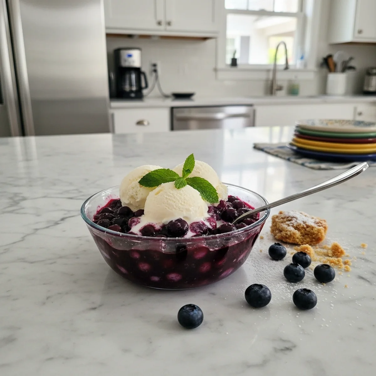 Quick Blueberry Compote: A Simple Dessert Hug