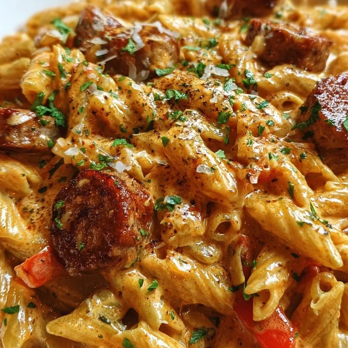 Quick One-Pot Creamy Spicy Cajun Pasta