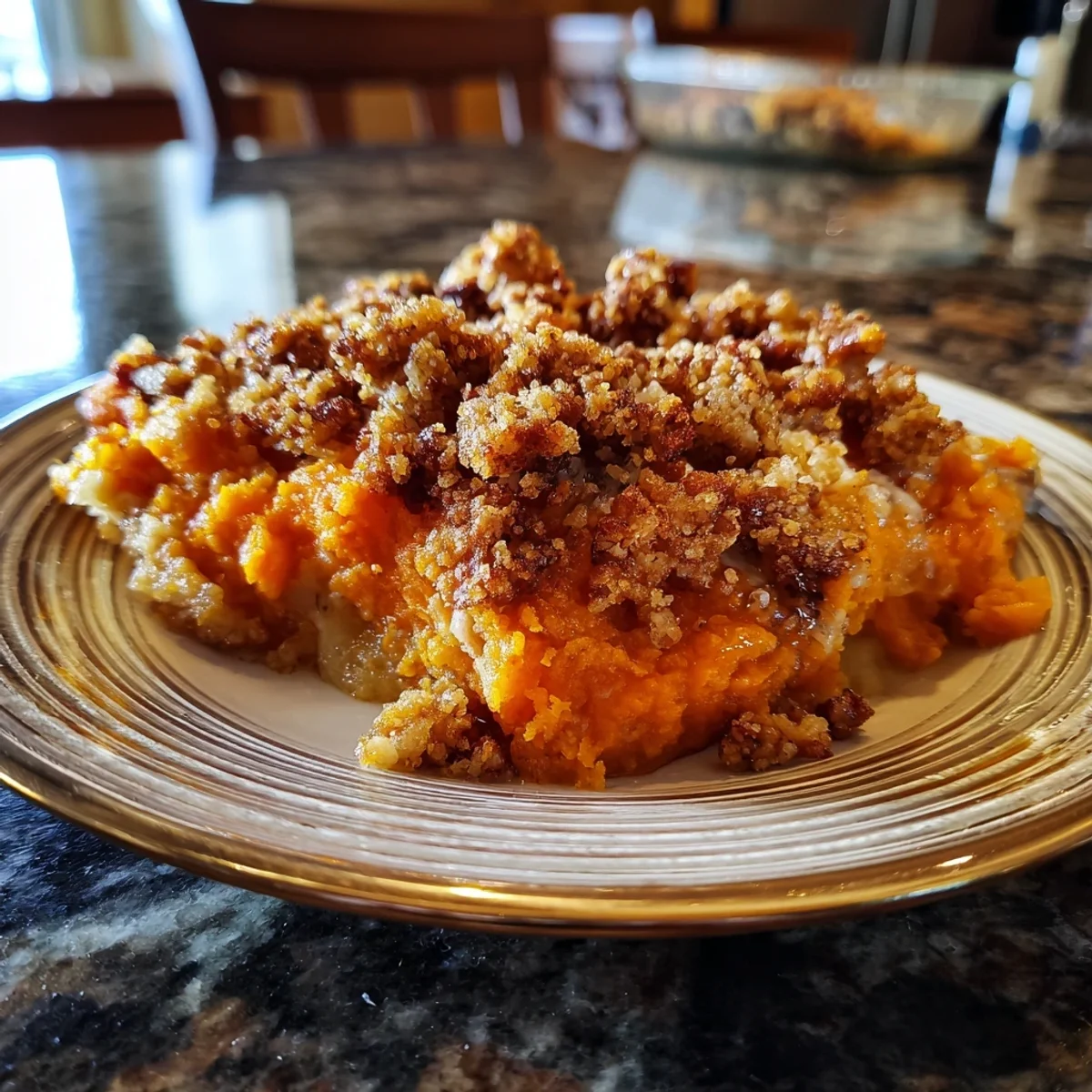 Rich Sweet Potato Casserole, Marshmallow Topped