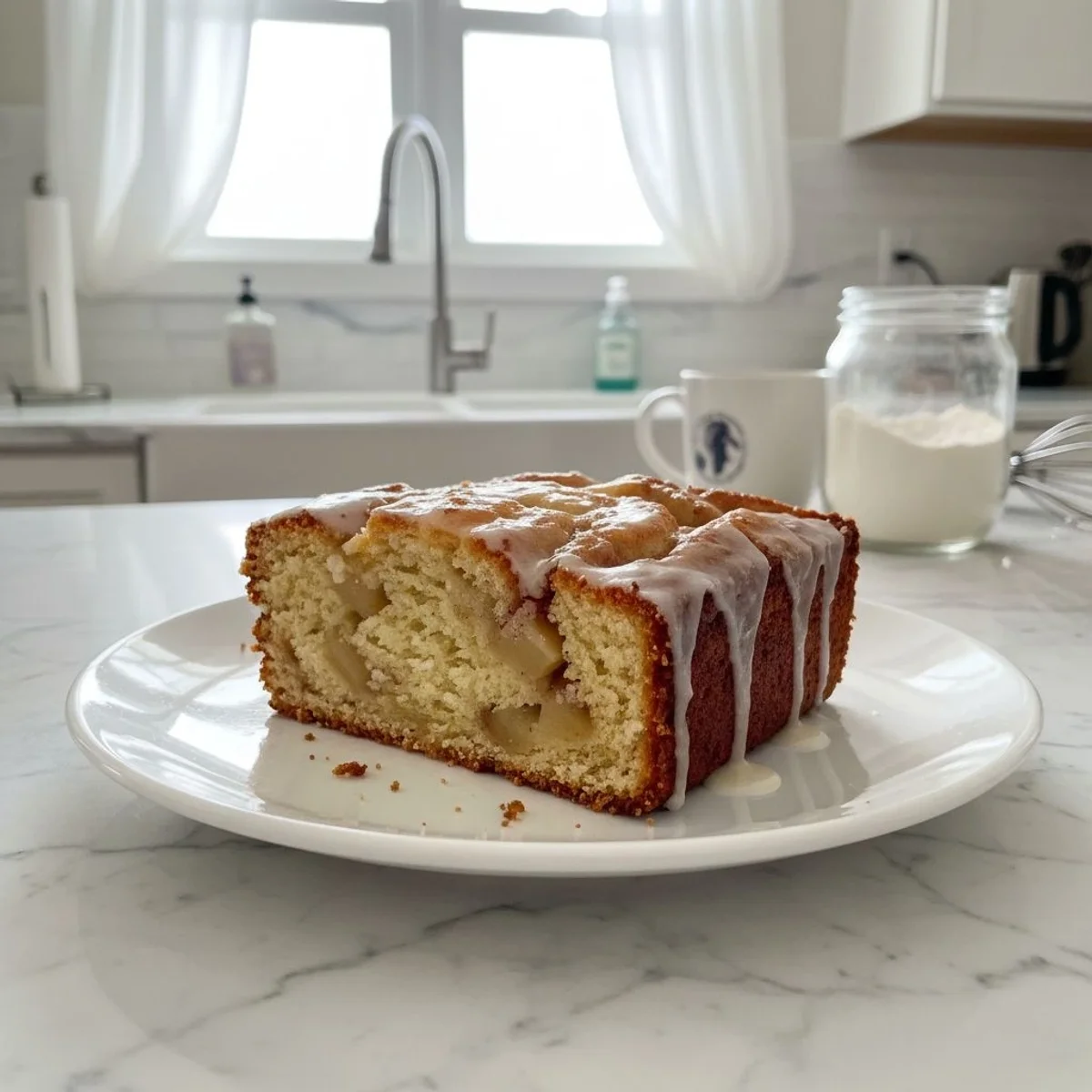 Rustic Amish Apple Fritter Bread: My Sunday Morning Treat