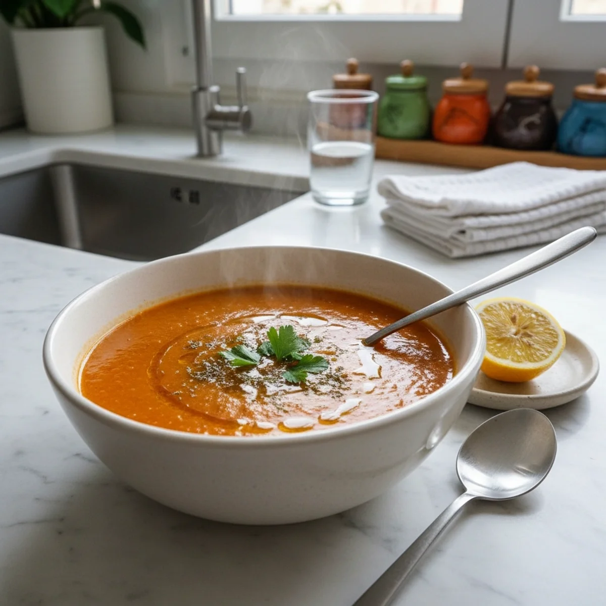 Rustic Hearty Lentil Soup: A Weeknight Hug