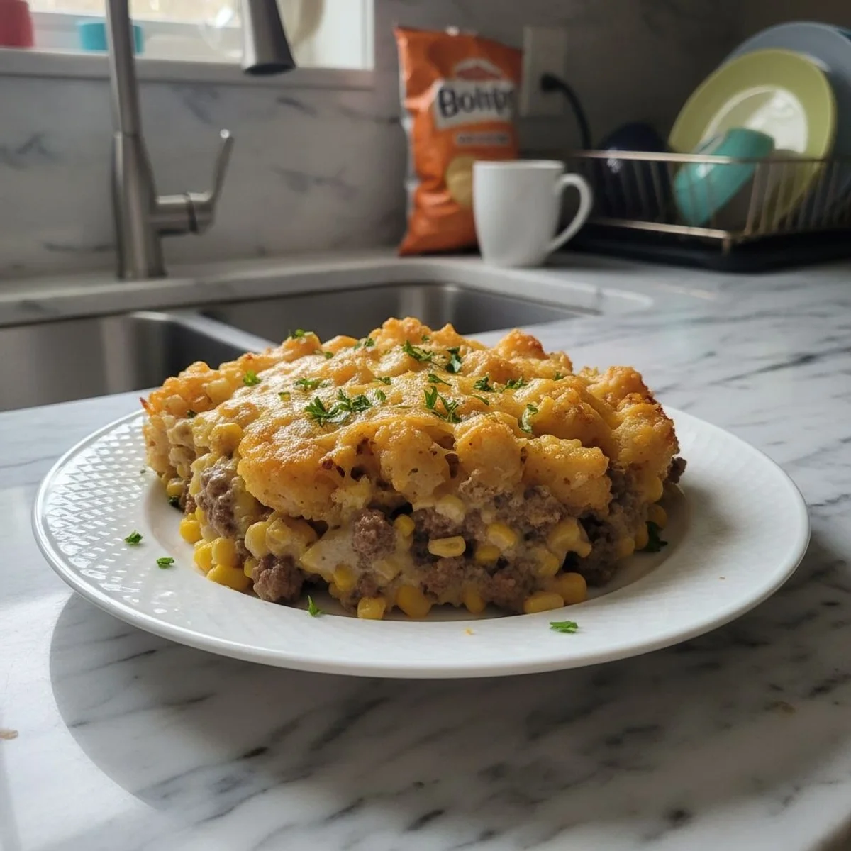 Simple Tater Tot Casserole: Hearty Family Dinner