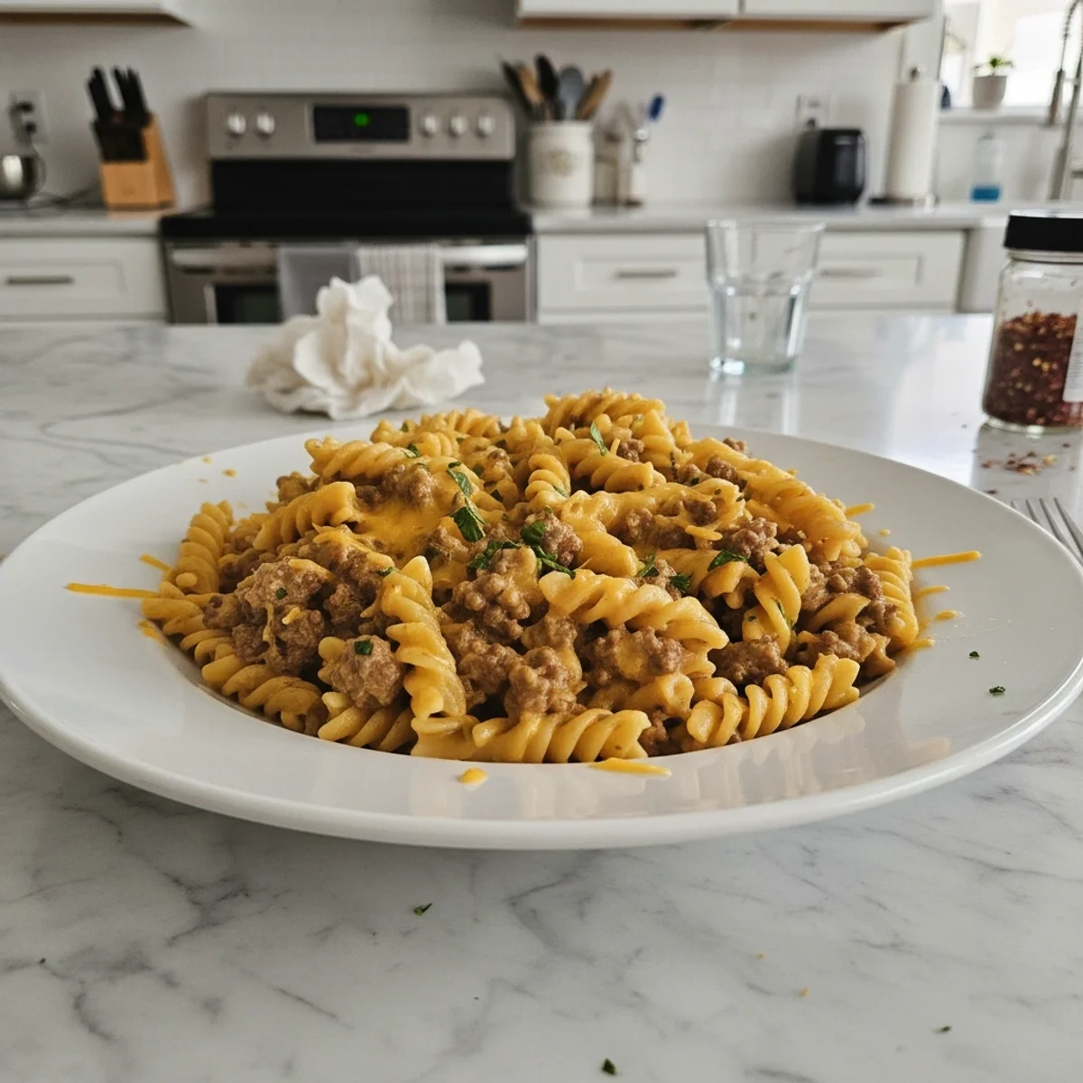 Slow Cooker Cheesy Beef Pasta Dinner: Simple Comfort