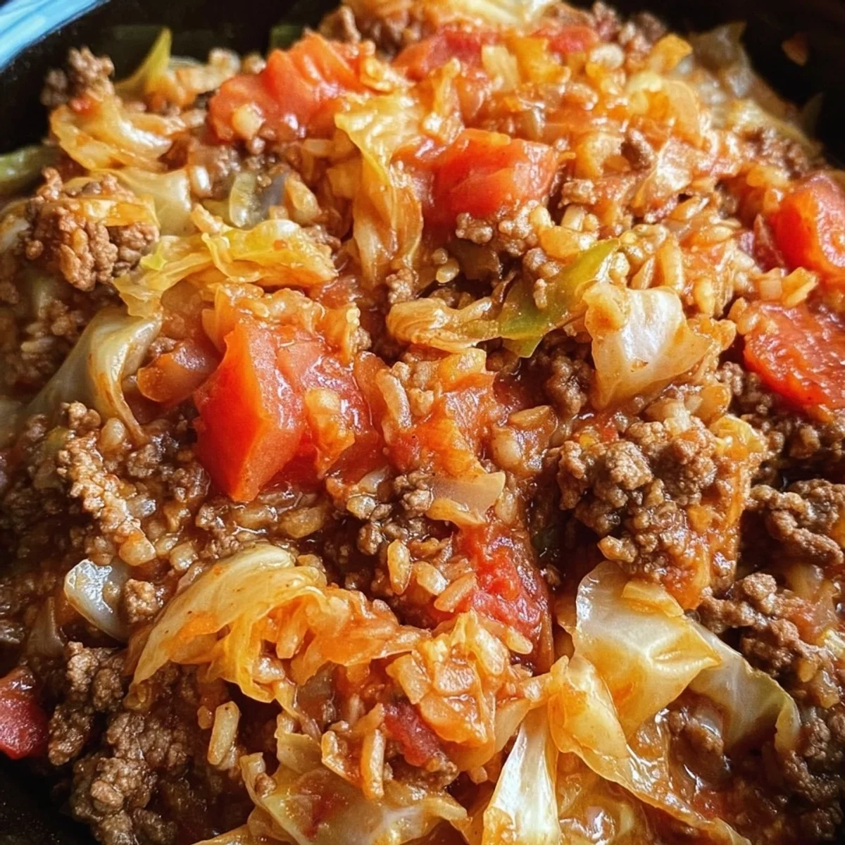 Slow Cooker Unstuffed Cabbage Rolls: Easy Comfort Food