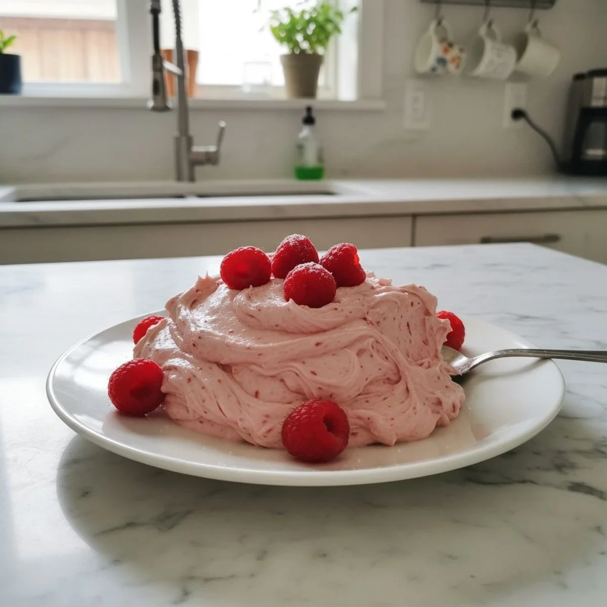 Tangy Raspberry Buttercream Frosting: A Berry Cloud