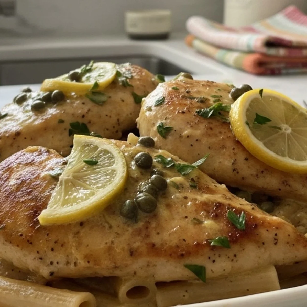 Unbelievably Easy Crockpot Chicken Piccata: A Weeknight Hero