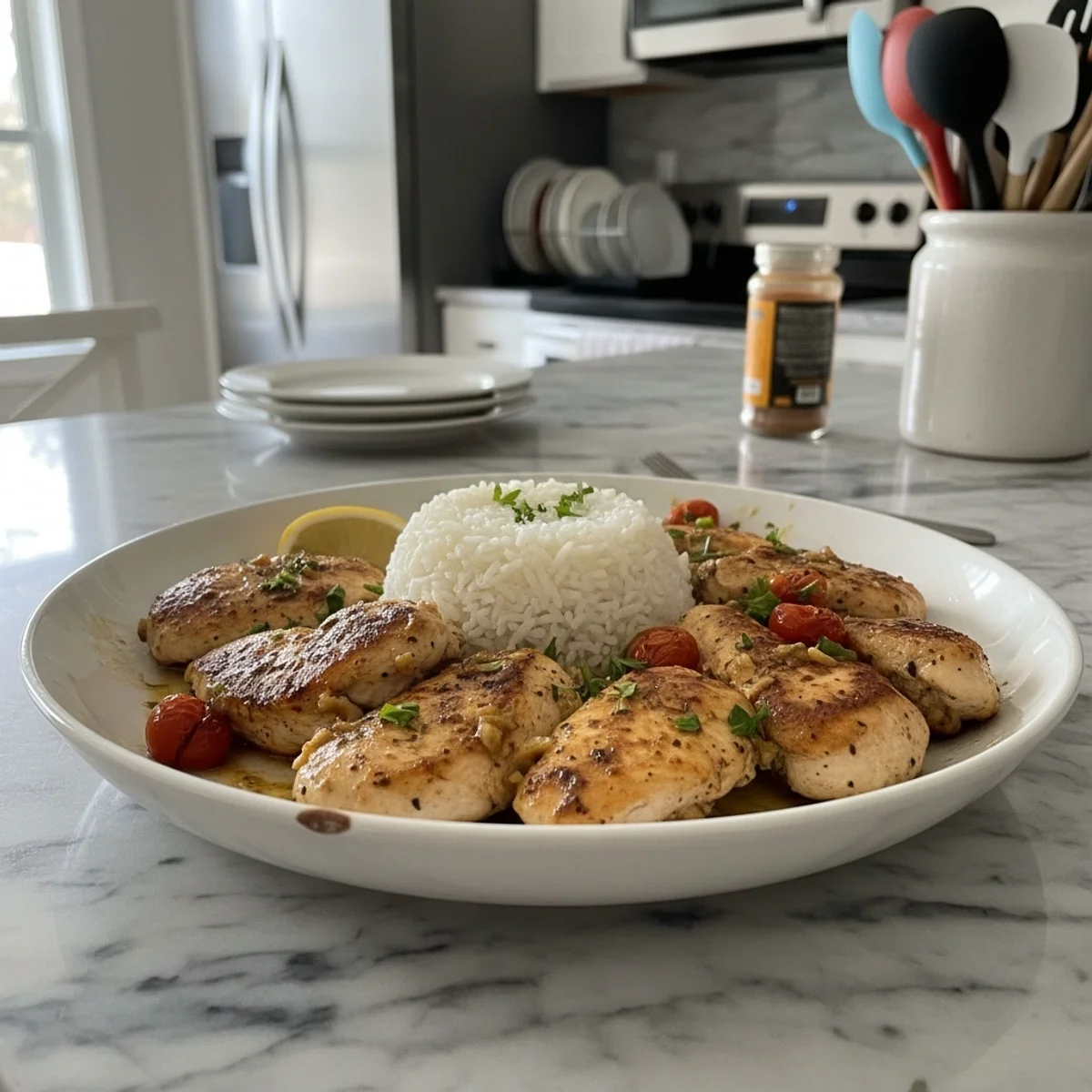 Your Quick Skillet Garlic Chicken: Tender & Garlicky